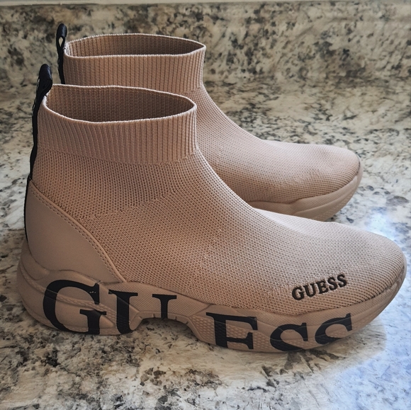 guess sock sneakers